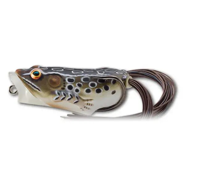 Live Target Hollow Frog Popper 5,5cm/11g Brown/Black