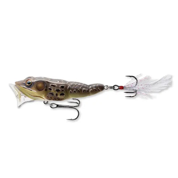 Live Target Frog Popper 7,5cm/14g Tan/Brown