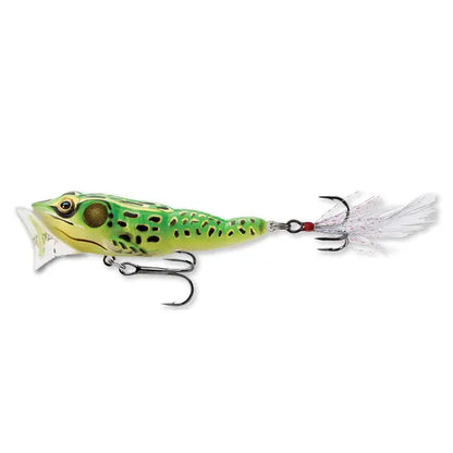 Live Target Frog Popper 6,5cm/7g Floro Green/Yellow