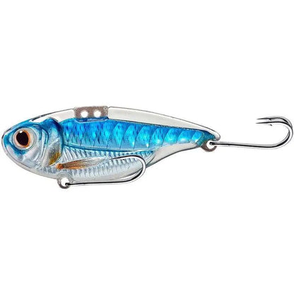Live Target Cicada Sonic Shad Blade Bait 5cm/10g 201 Silver/Blue