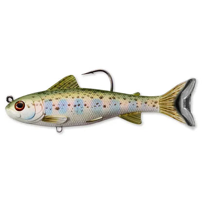 Live Target Trout Parr Swimbait 10,9cm/21g 712 Silver/Olive