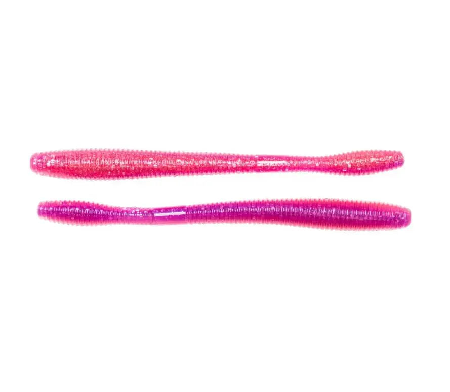 Live Target Straight Worm 11,4cm/11,4g Pink/Purple 10buc/Pl