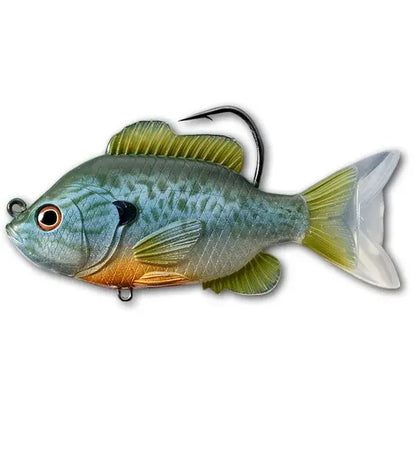 Live Target Naluca Sunfish Swimbait 9cm/14g Natural/Blue Pumpkinseed