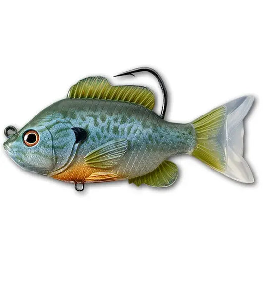 Live Target Naluca Sunfish Swimbait 9cm/14g Natural/Blue Pumpkinseed