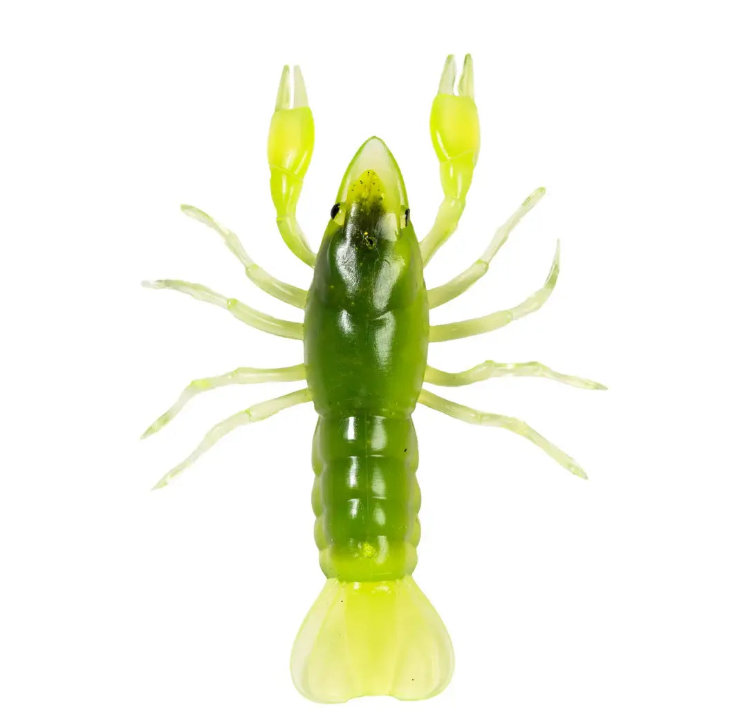 Live Target Naluca Crawfish Unrigged 9,7cm/9,7g Chart/Green 5buc/Pl
