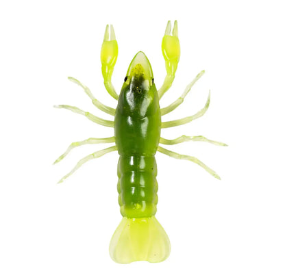 Live Target Naluca Crawfish Unrigged 7,1cm/7,1g Chart/Green 6buc/Pl