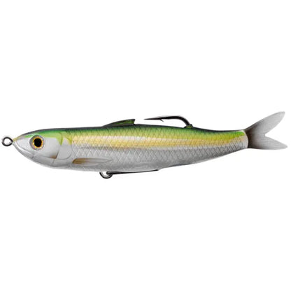 Live Target Hollow Body Shiner Walking Bait 11,5cm/14g Metallic Lemon Lime