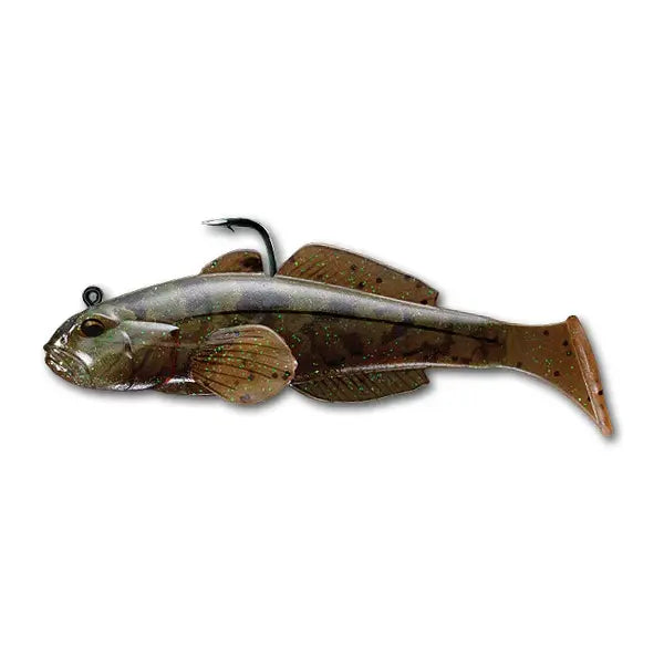 Live Target Goby Swimbait 9cm/21g Brown/Pumpkin 3pcs/Pl