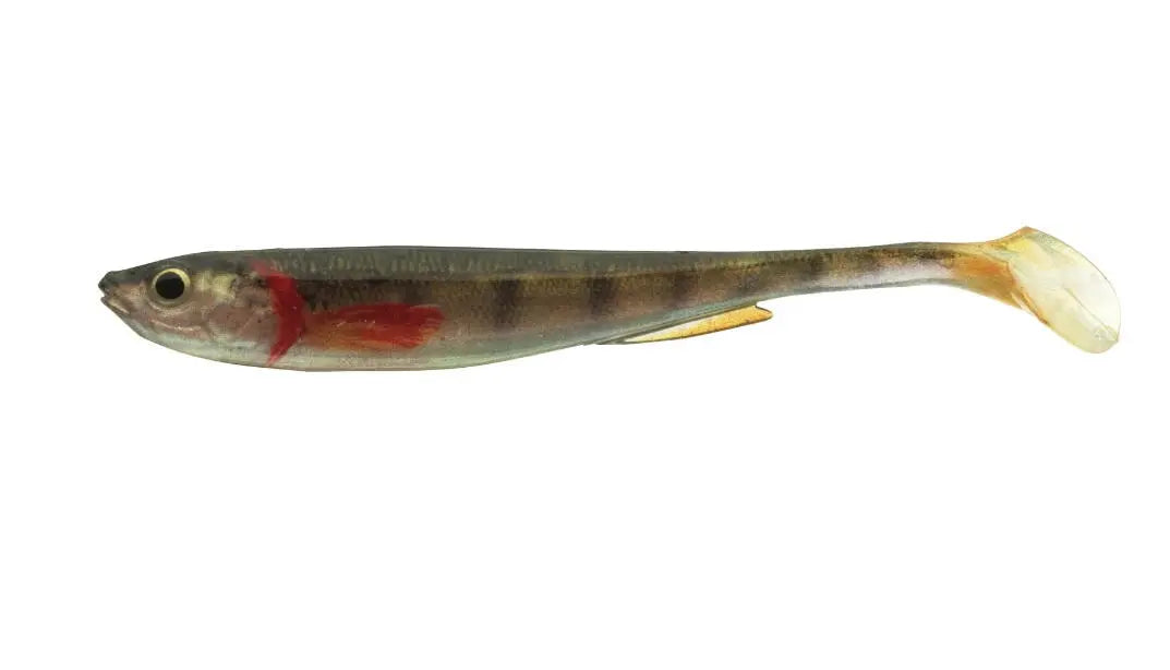 Naluca Soft DAIWA SHAD PROREX REAL SLIM LIVE 7,5CM/GOLD PERCH/4BUC/PL