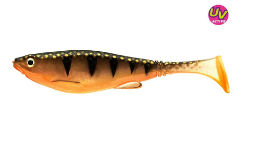 Naluca Soft DAIWA SHAD PROREX BELLY 8,5CM/NATURAL UV PERCH/4BUC/PL