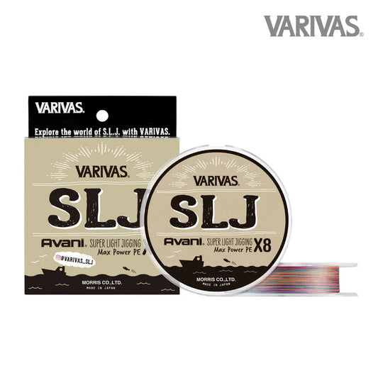 Varivas Fir Avani Slj Super Light Jigging Max Power Pe X8 150m 16.7lb 10m X 5 Culori
