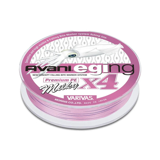 Varivas Fir Avani Eging Premium Pe X4 150m 15lbs Milky Pink