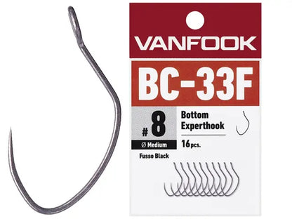 Carlige Vanfook BC-33F Bottom Experthook Medium Wire #6 - 16pcs