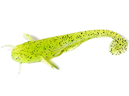 Shad FishUp Catfish 5cm #055 Chartreuse Black 5cm Chartreuse Black