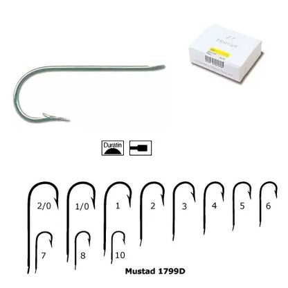 Mustad Cirlig Tija Lunga Protectie Anticoroziva.