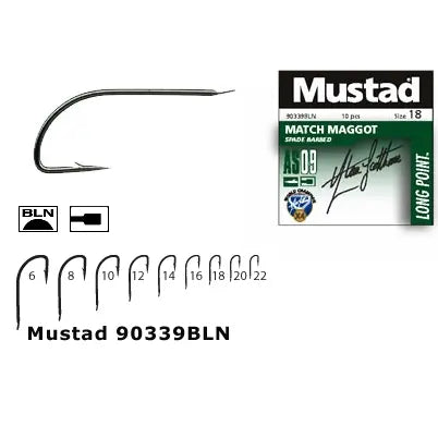 Mustad Cirlig Pentru Momeala Larva .