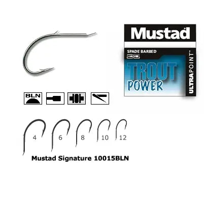 Mustad Cirlig Nichel Negru,forjat,1spin Mustad