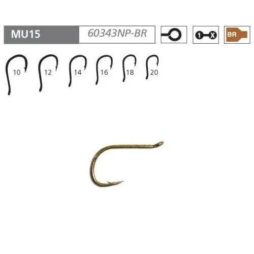 Mustad Cirlig Feeder Cu Ochet Mu15 Br Nr.14