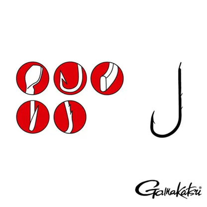 Gamakatsu Carlige Forjate 2 Spini Ls-5260r 25b.pl, Nr.2