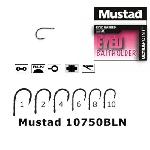 Mustad Carlig Ultrapoint Bln Forjat Ochet 2 Spini 10buc/Pl