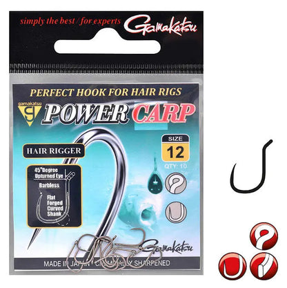 Gamakatsu Power Carp Hair Rigger 10buc/Pl