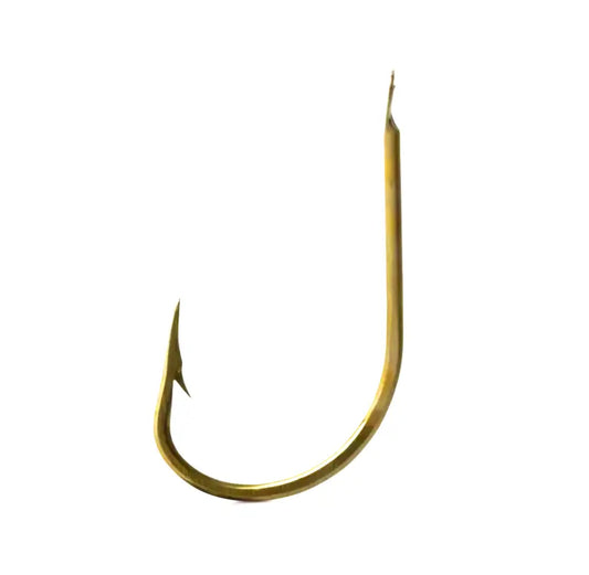 Mustad Carlig Auriu Revers Tija Scurta Q1 100buc/Box