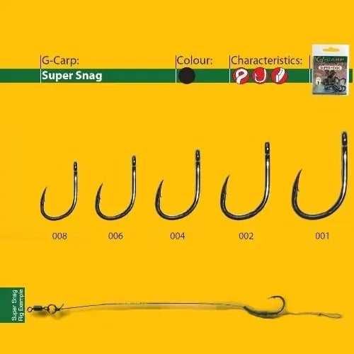 Gamakatsu Carlige Forj.g-Carp Snag Bl 10buc.pl, Nr.4