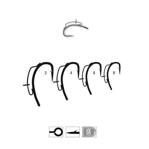 Mustad Carlig Bbs Curved Ochi Titan