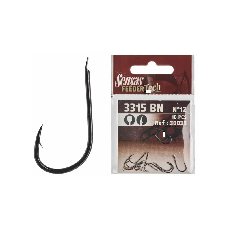 Sensas Carlig Feeder-Tech 3315 Nr.12 10buc/Pl