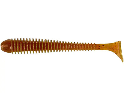 Naluca Soft Shad Keitech Swing Impact Slim Motoroil Red Flake Pal#07 10cm