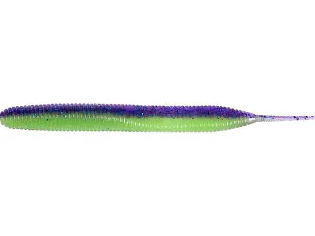 Naluca Soft Shad Keitech Sexy Impact Violet Lime Belly Pal#06 7.1cm