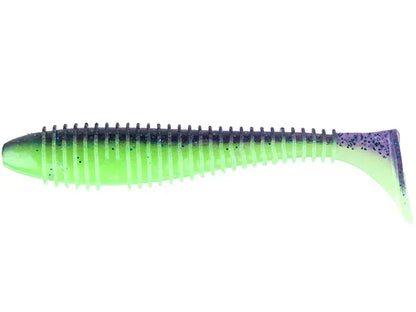 Shad Keitech Swing Impact FAT Violet Lime Belly PAL#06 9.6cm