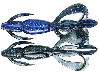 Keitech Crazy Flapper Black Blue 413 9.1cm