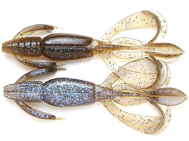 Keitech Crazy Flapper Electric Brown Craw 463 9.1cm
