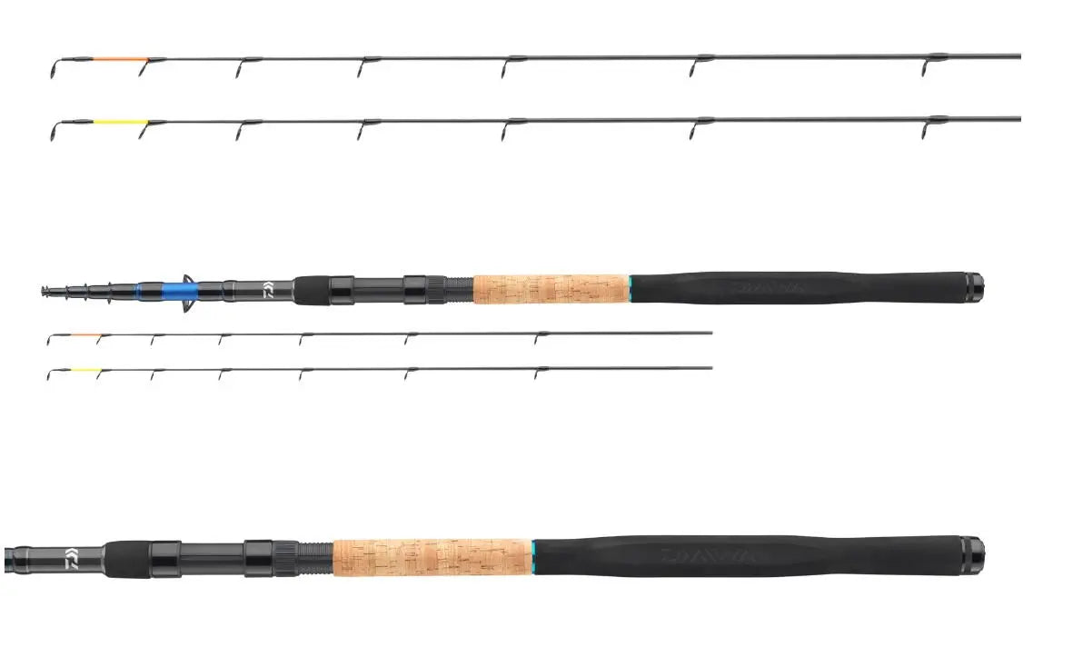 Lanseta Daiwa Lans.7+2buc N Zon Tele Feeder 3,90m/150g