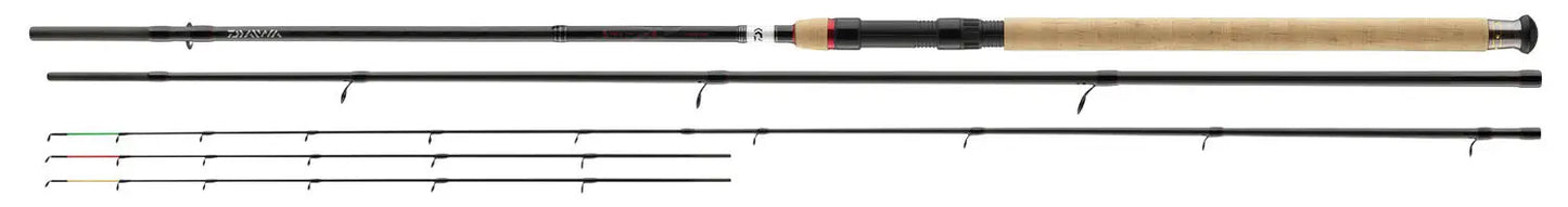 Lanseta Daiwa 3+3buc Ninja X Feeder 3,30m/120g