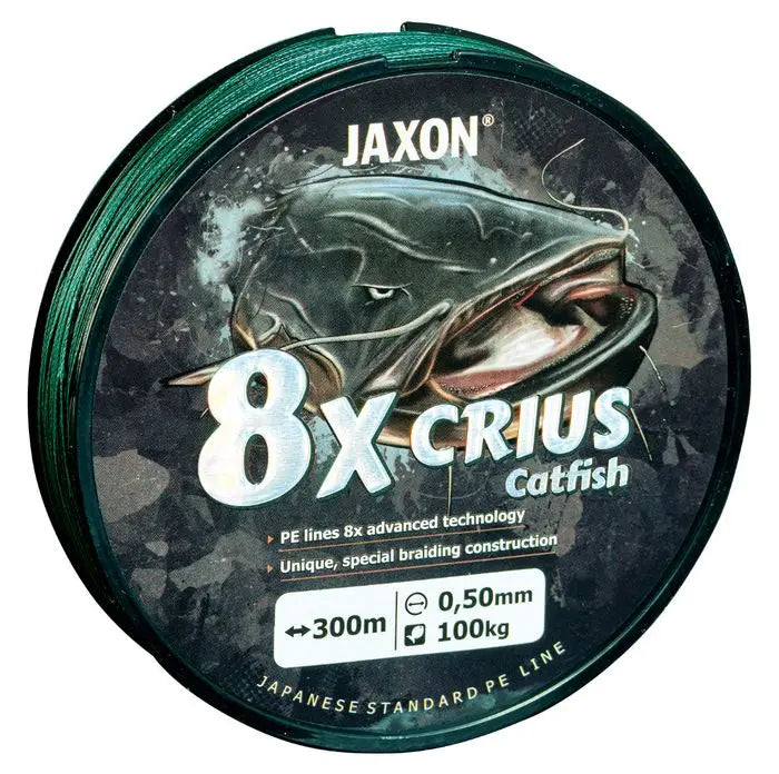 Fir Textil Jaxon Crius Pe X8 Catfish Green 300m 0.45mm 80kg