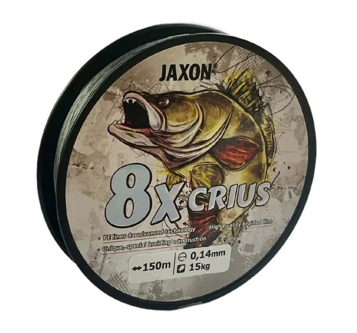 Fir Textil Jaxon Crius Pe 8x Grey 150m 0.28mm 33kg