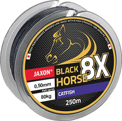 Jaxon Fir Textil Black Horse Pe 8x Catfish 1000m 0.65mm 130kg