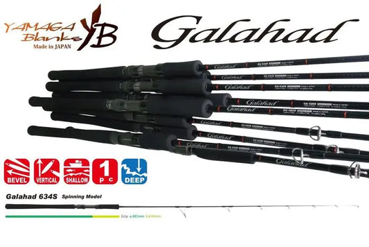 Yamaga Blanks Yamaga Galahad 634s 1.915m Jig Max 220gr