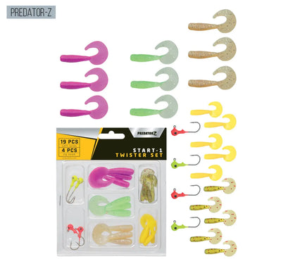 Set Predator-z Start Twistere Jiguri