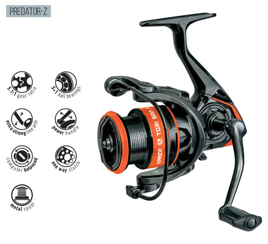 Tambur Alu Mulineta Predator-z Hanzo Tori Spin Fd3000