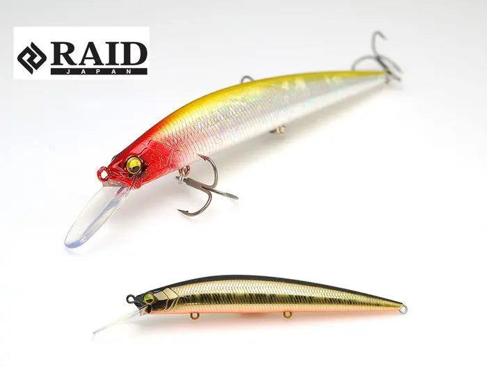 Raid Level Minnow Plus 125mm 14gr 004 Real Kinkuro