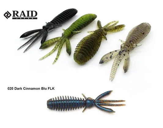 Raid Egubug 2.5 6.3cm 020 Dark Cinnamon Blu Flk