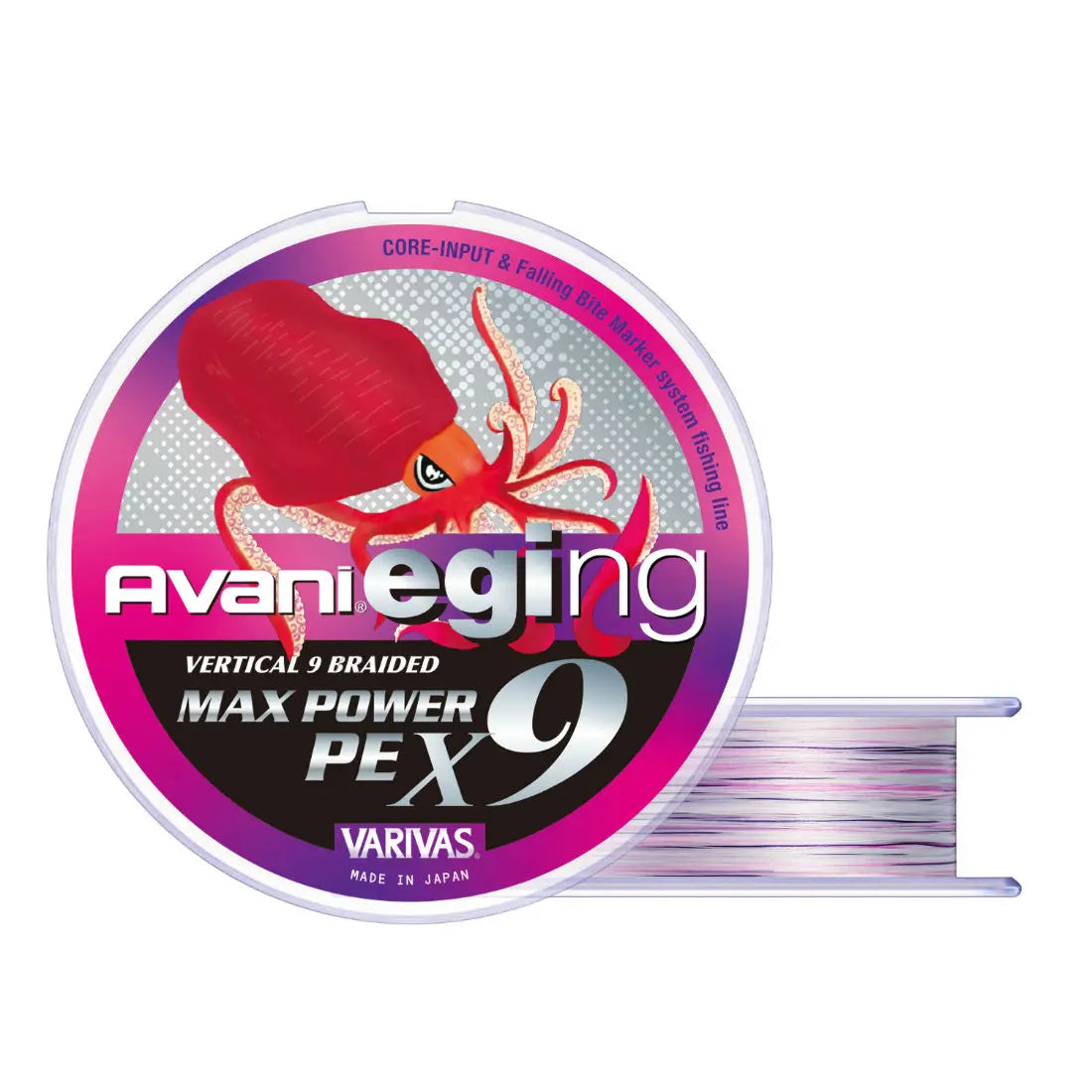 Fir Varivas Avani Eging Max Power Pe X9 150m #1.0 23lbs White Marking