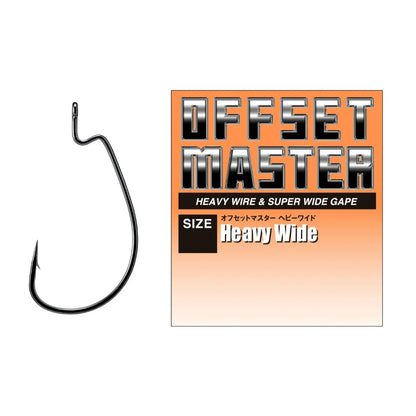 Carlige Offset Varivas Master Heavy Wide Nr.5/0 Ns Black