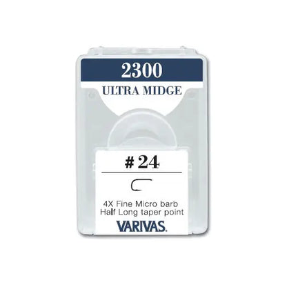 Varivas Carlige Fly Ultra Midge 4x Fine Nr 22 Micro Barb