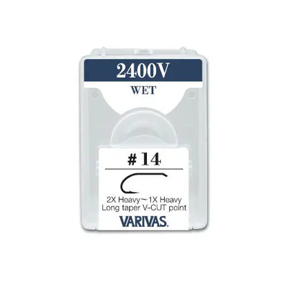 Varivas Carlige Fly 2400v 2x-1x Fine Nr 8 Micro Barb