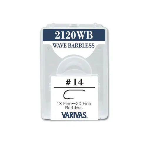 Varivas Carlige Fly 2120wb 1x-2x Fine Nr 14 F/barb