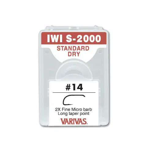 Varivas Carlige Fly Iwi S-2000 2x Fine Nr 22 Micro Barb